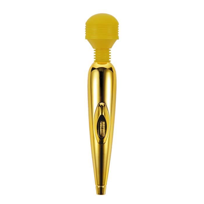 Puissante baguette magique AV vibrateur Sex Toys pour femme Clitoris stimulateur Sex Toys pour adultes G Spot vibrant - Type Gold