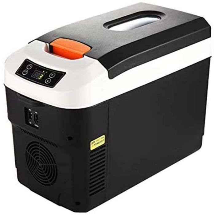 Réfrigérateur de voiture BIYLL, mini réfrigérateur portable 12V 24V 220V, affichage numérique 12L