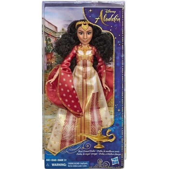Coffret Disney Aladdin : Poupee Dalia La Meilleure Amie De Jasmine - Poupee Mannequin Disney Princesse