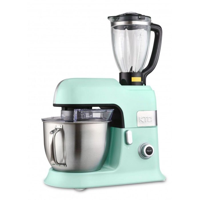 ROBOT PETRIN 6.5L KITCHENCOOK AVEC BLENDER SÉCURISE ET ACCESSOIRES EN TÉFLON EXPERT_XL VERT