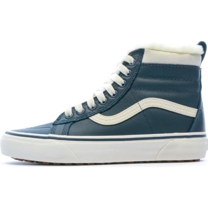 Baskets montantes marine femme Vans SK8-Hi