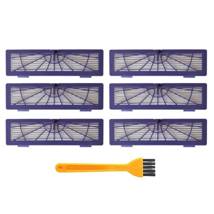 Brosse CombinéE à Lame de Brosse et Filtres HEPA pour Neato Botvac D3 D4 D5 D6 D7 PièCes Du Kit D'Aspirateurs ConnectéS