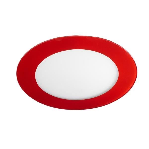 Spot Downlight LED Rond 20W Verre Rouge. Wonderlamp éclairage LED.