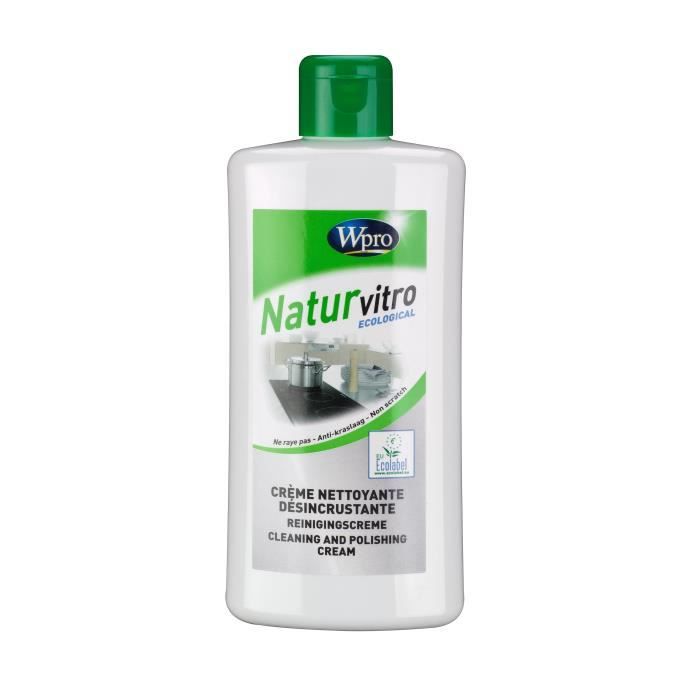 WPRO ECO307 Crème vitro nettoyante désincrustante ecolabel - flacon 250ml