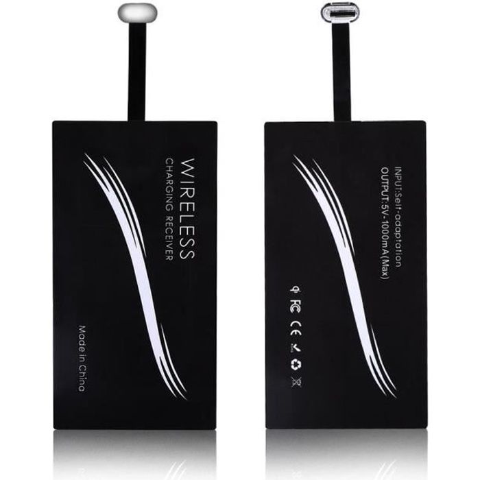 Récepteur sans fil Qi pour chargeur de type C USB-C Chargeur de batterie Huawei Nexus Xiaomi