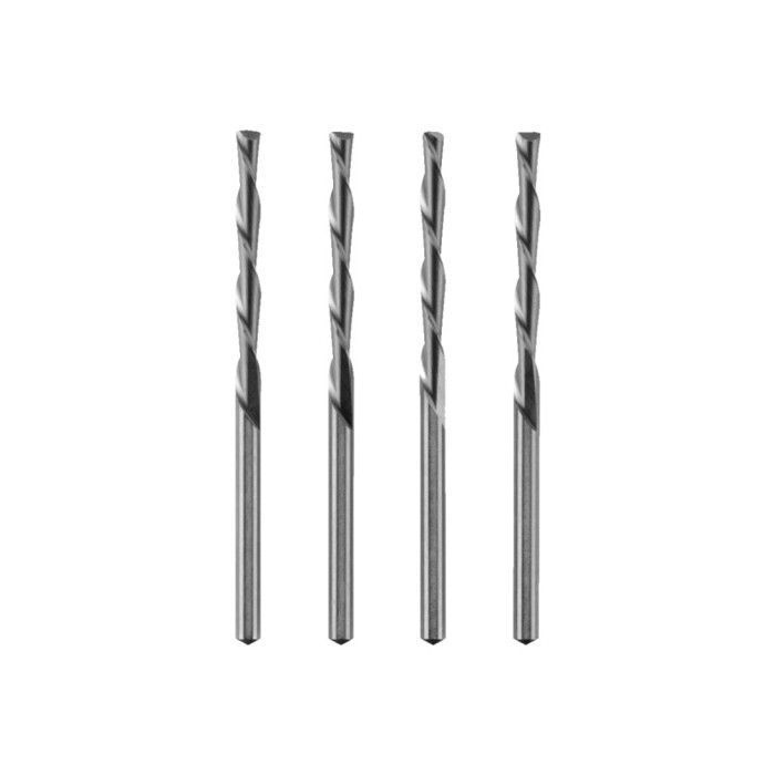 Lot de 4 forets pour le bois et plastique 3 2 mm 18'' RAR404 4