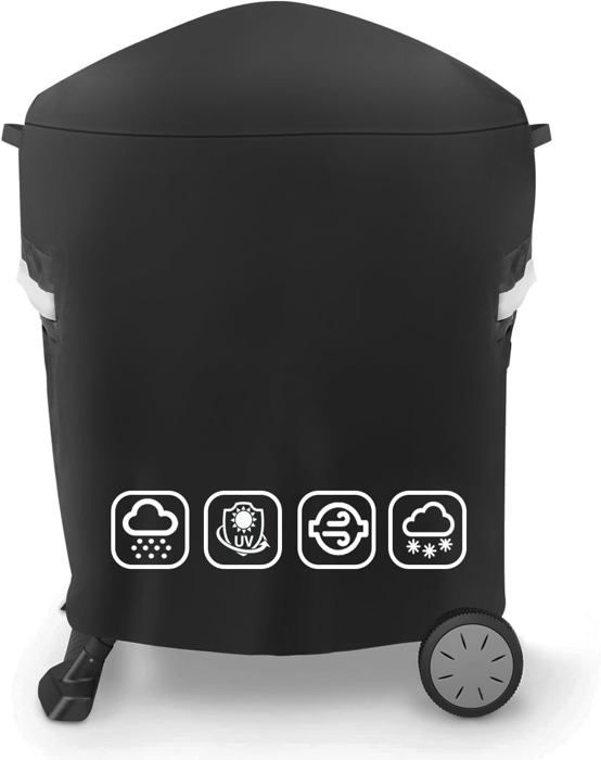 Housse de barbecue pour Weber Q100/Q200 Series sur chariot,600D Oxford 7113 pour Weber Q1000