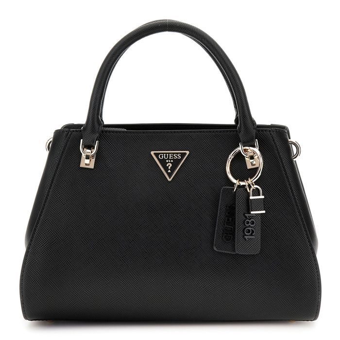 GUESS Sac à main noir pour femme - Noelle II Luxury Satchel 310020