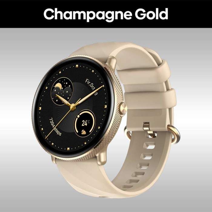 Montre Intelligente - ZEBLAZE - GTR 3 Pro - AMOLED - Acier Inoxydable 316L - Résistante à leau IP68