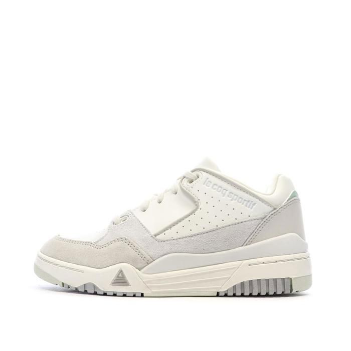 Le Coq Sportif Baskets Beiges Femme Le Coq Sportif T1000