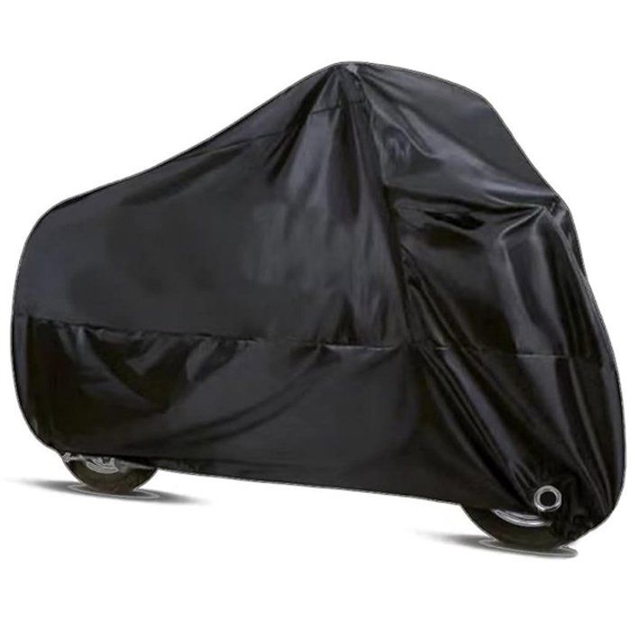 Housse pour moto/scooter - Housse avec sac de rangement - Couvercle pour moto - Usage intérieur et extérieur - Imperméable - Anti-