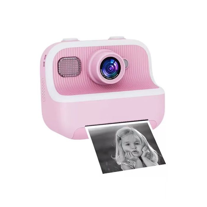 Appareil Photo Instantané - Recharge avec 10 rouleaux et 2 planches de stickers - Appareil photo interactif - Jeux Interactifs