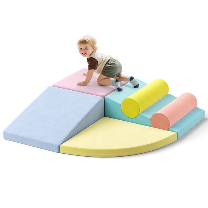 Blocs de construction en mousse pour enfants- Jouet Montessori pour ...