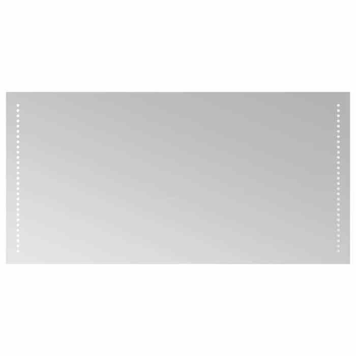 Maison Exclusive - Miroir de salle de bain à LED 100x50 cm