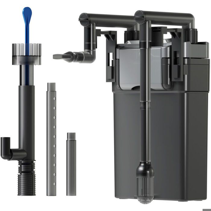 Filtre suspendu pour aquarium - DEKOPRO - HBL-801 - Débit 500 l/h - Pour aquariums jusquà 60 l - Consommation 6 W