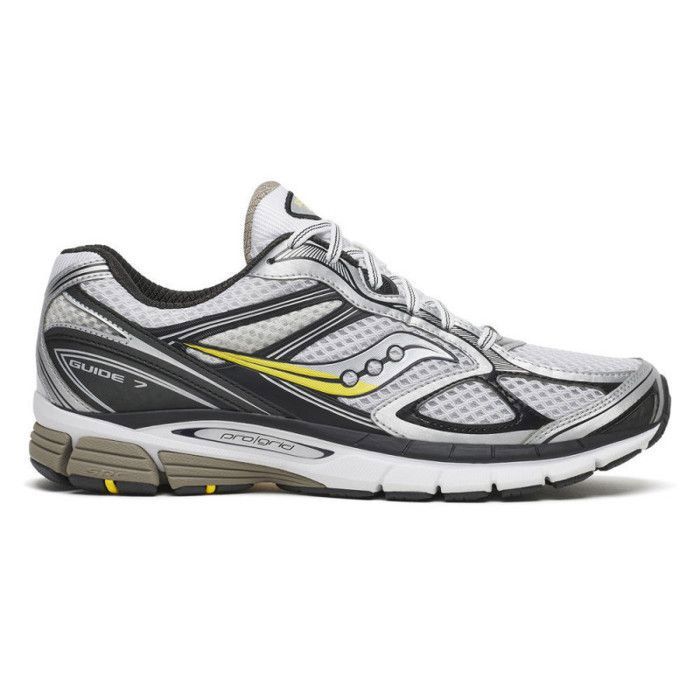 Baskets SAUCONY ProGrid Guide 7 Grises et Jaunes
