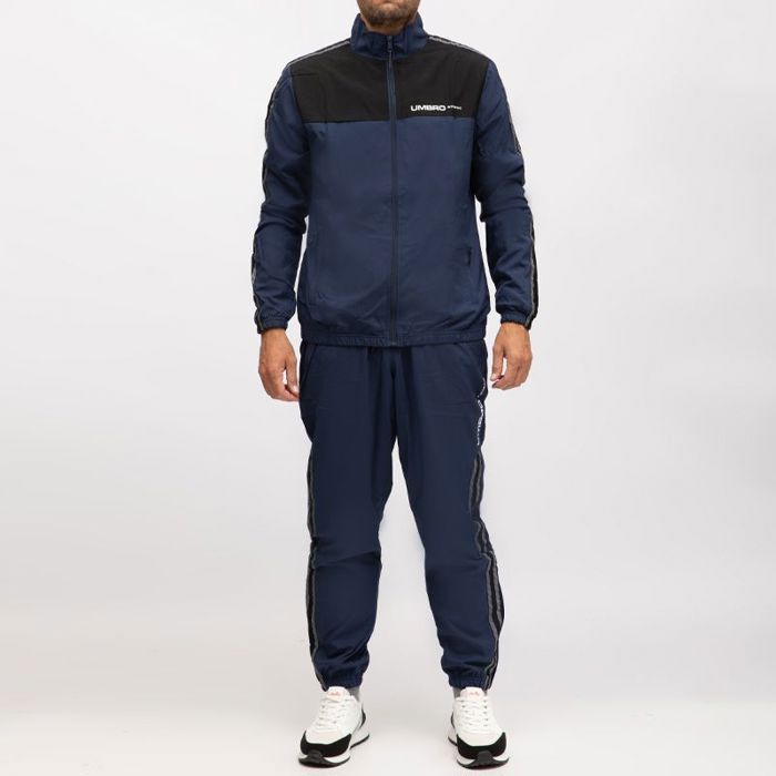 Ensemble veste col cheminée zippée et jogging microfibre coupe carotte