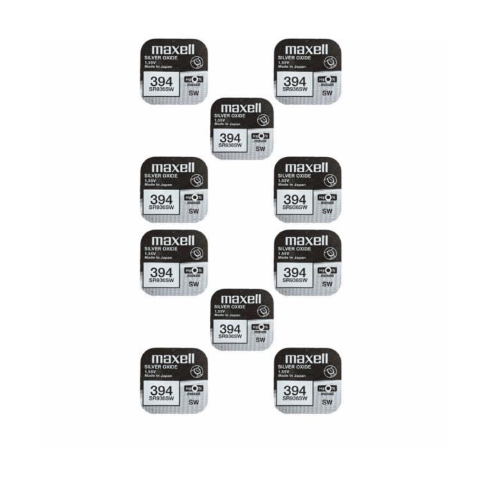 Batteria Orologio Energizer 394/380 SR936SW - Batterie A Bottone 10 Pezzi Per Orologi, Sigillate E Garantite Batteria Swatch - Foto 11