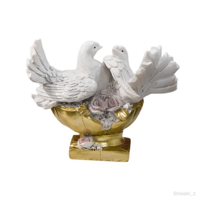 PICASSO ABSTRAIT ART Moderne Pigeon Oiseau Déco Bronze Sculpture Statue Décor EUR 218,90