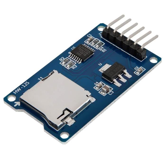 R SPI Lecteur Micro Memoire SD TF carte memoire carte Module Bouclier pour Arduino SODIAL 