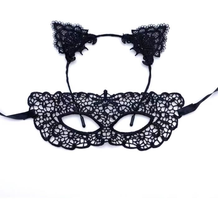 Masque chat carnaval et cosplay