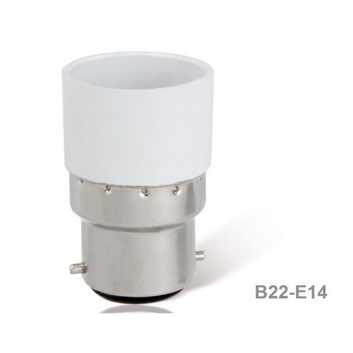 Adaptateur GU10 Vers E14 - Lot De 4, Charge Max 60 W, Pour Ampoules LED Ou Halogènes | Conversion De Douilles Facile - 3