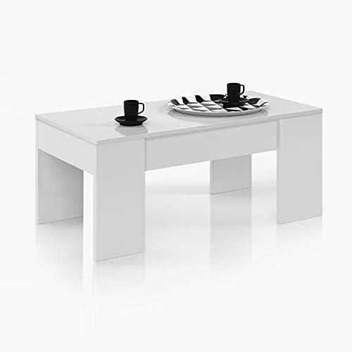 Table Basse surélevée, Table de Salon ou de Salle à Manger, modèle LC