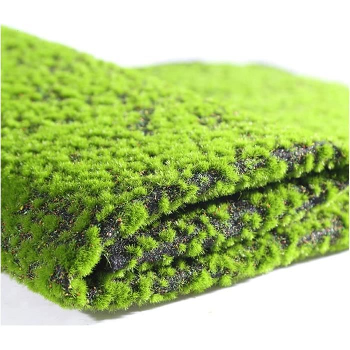Tapis De Mousse Gazon Synthétique GRIRIW - 30x30 Cm, Vert, Pour Décoration Intérieure/extérieure, DIY