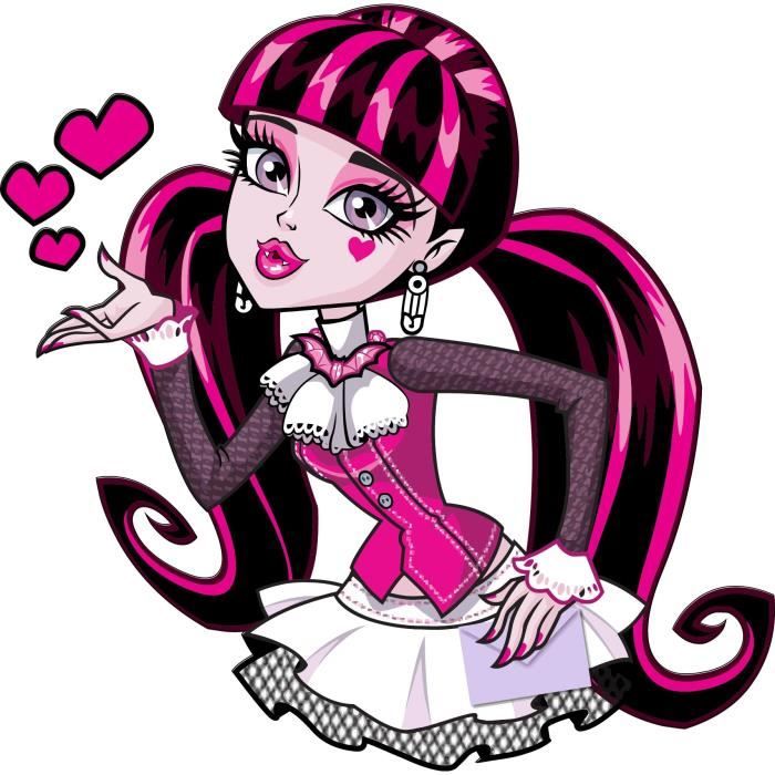 Sticker Monster High Geant Hauteur Hauteur 130cm Achat Vente Stickers Carton Vinyl Cdiscount