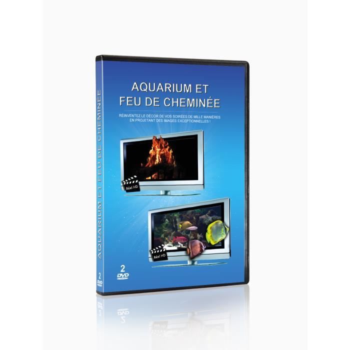 Aquarium & Feu de Cheminée (2 DVD HD) - Cdiscount DVD