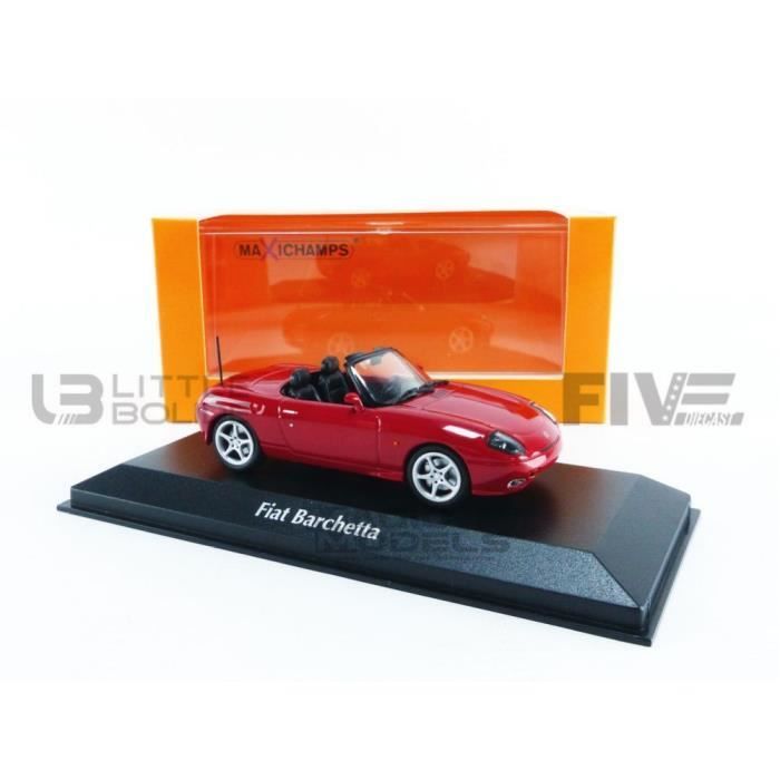 Voiture Miniature de Collection MAXICHAMPS 1 43 FIAT Barchetta 1995 Red 940121930 Cdiscount Jeux Jouets