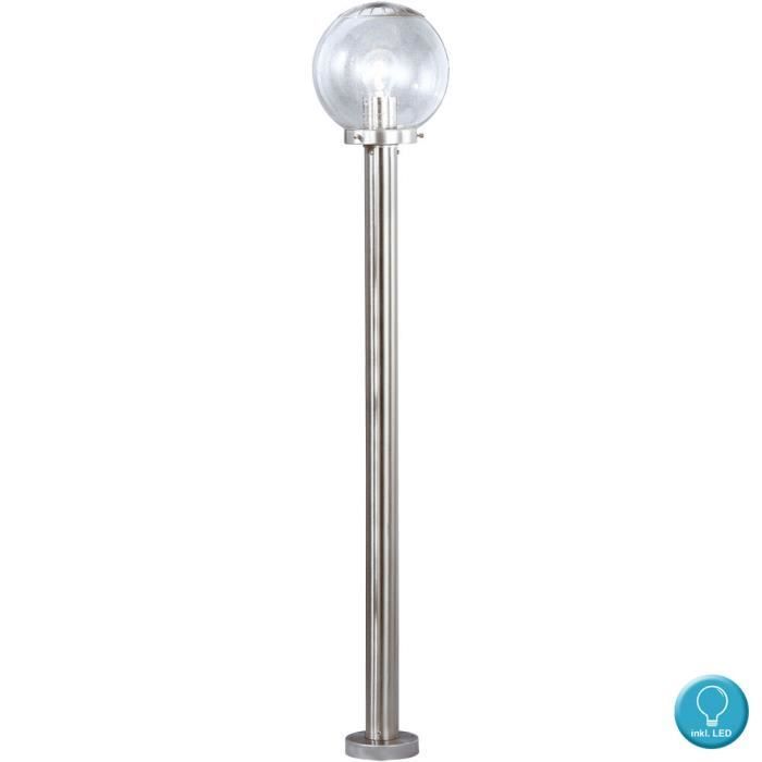 Lampadaire Exterieur Lampadaire Terrasse Garden Ball Ip44 Ensemble Lampes Comprenant Ampoules A Led Achat Vente Lampadaire Exterieur Cdiscount