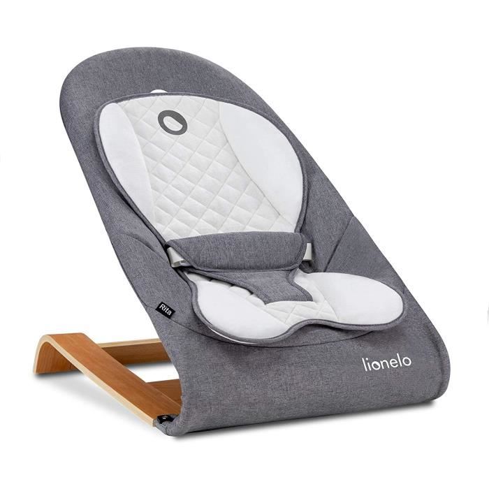 PERSEVERANCE Balancelle Bébé Électrique, Jusqu'à 10 Kg, Avec Berceuse, 3 Vitesses De Balancement