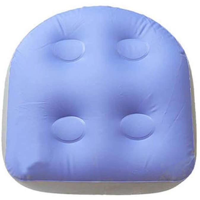 Coussin D'Assise Avec Ventouse, Coussin De Bain De Soutien Arri Re Massage Gonflable Souple Si Ge D Aspiration Durable Confortable Pour Spa Et Remous