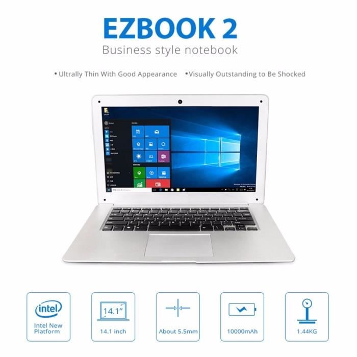 Jumper 14.1 Inch EZbook 2 Ultra Thin Lightweight