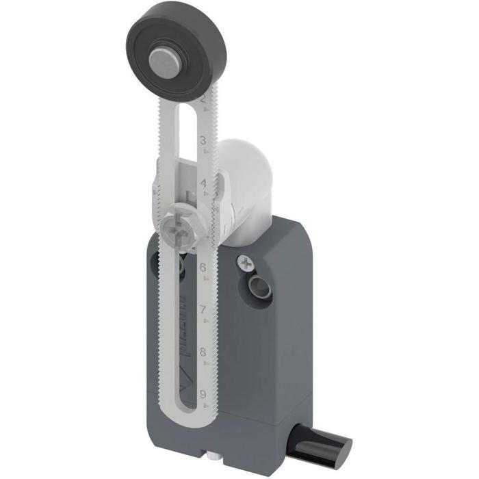 Interrupteur De Fin De Course PIZZATO ELETTRICA NF B112KA-DN2 - Levier 35 Mm Avec Rouleau Plastique