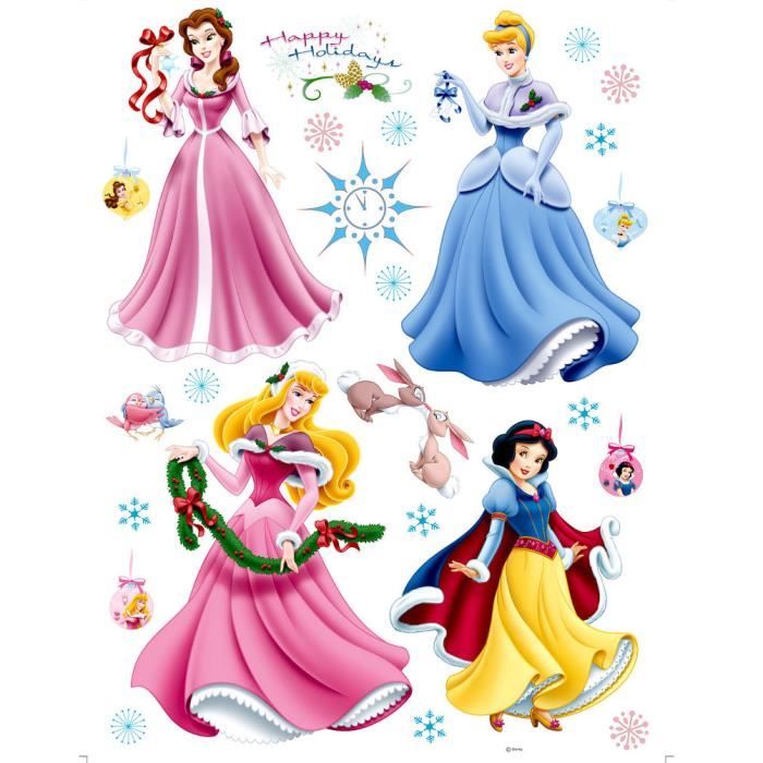Stickers Noël Princesse Disney - Cdiscount Maison