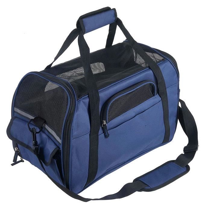 Sac de transport chat homologue avion cabine - Cdiscount