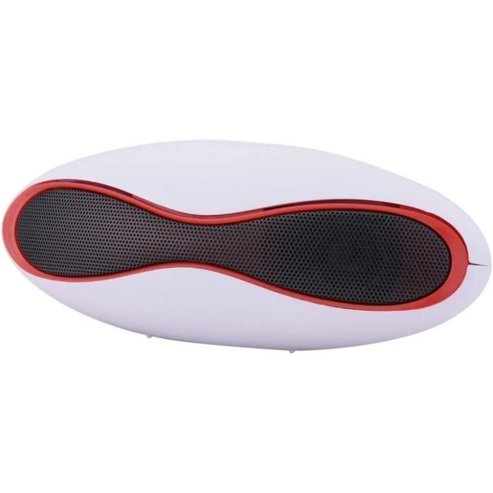 Mini Enceinte Bluetooth Rétro En Forme De Radio - 5.0, 3W, Batterie 400mAh, Rose, Pour Chambre Et Bureau (11x7x5 Cm)