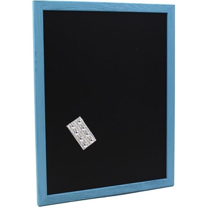 Pêle-mêle magnétique bleu clair 30x40 - Bleue claire 30 x 40 cm