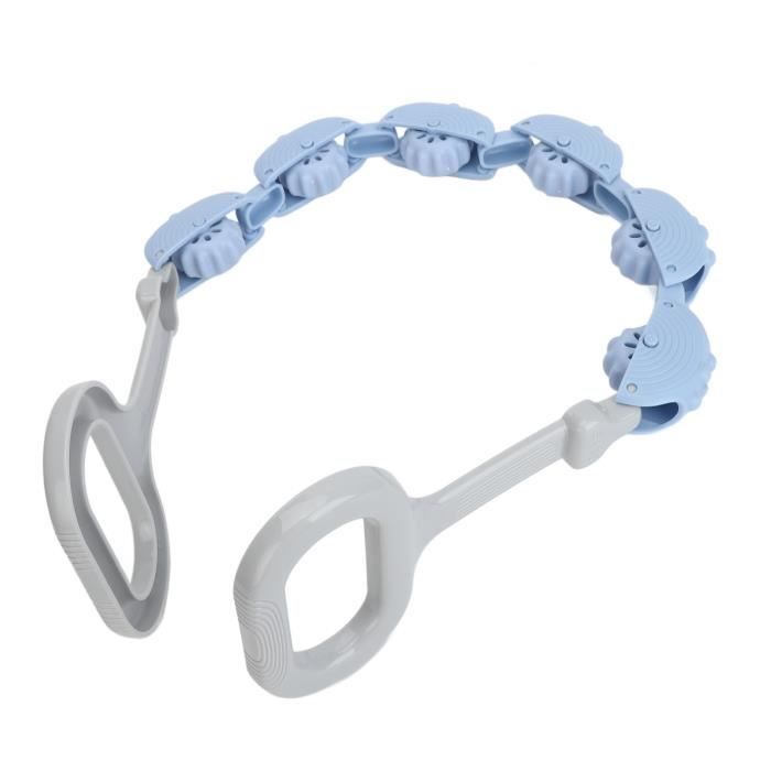 Drfeify Rouleau de Massage du dos Rouleau Dorsal Multifonctionnel, Masseur de Dos avec Rouleaux