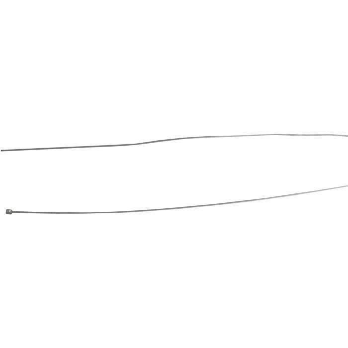 Câble souple universel à embout tonneau de Ø: 6 - Longueur totale : 3000mm Ø: 1,6mm