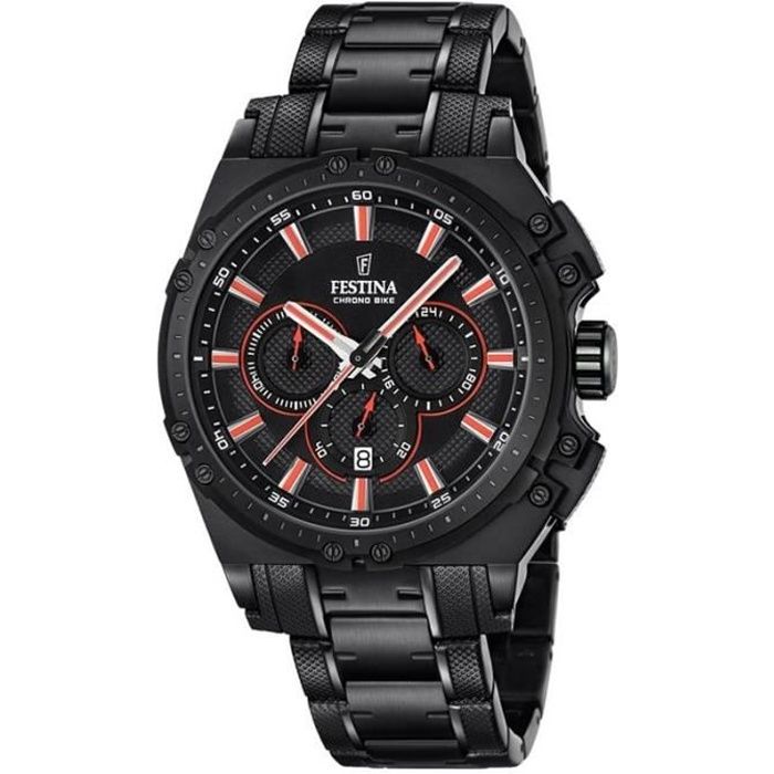 Montre Homme Festina Chrono Bike F16969-4 Noir Black, Achat