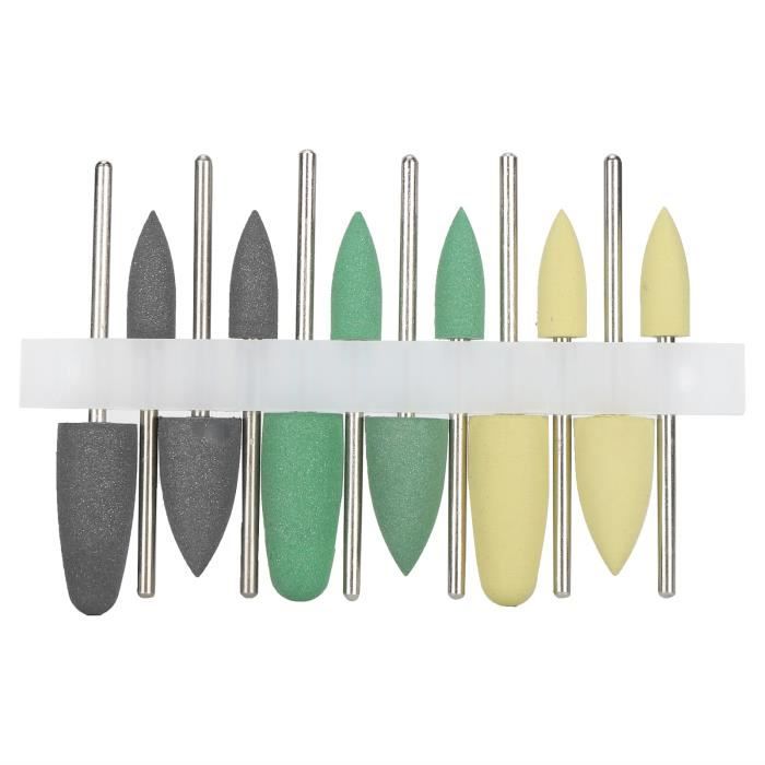 Fraises De Polissage Dentaire En Silicone Composite - Pour Meulage Et Finition - Diam. 2,35 Mm - Lot