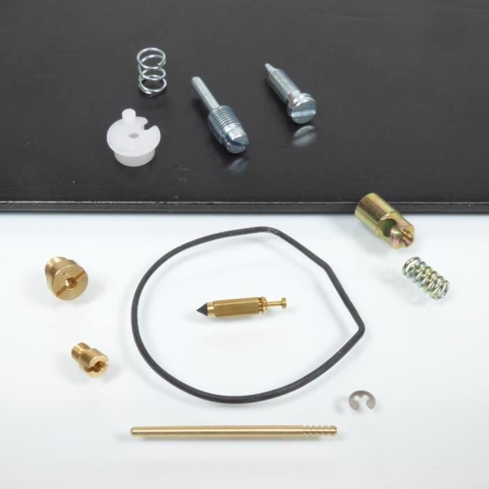 NECESSAIRE DE REPARATION CARBURATEUR SCOOTER MBK BOOSTER NITRO BWS AEROX JOINT VIS RESSORT AIGUILLE CLIP