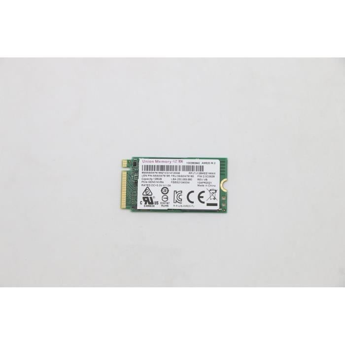 Lenovo 5SS0W76180 disque SSD U.2 PCI Express 3.0 NVMe Neuf - vue 3