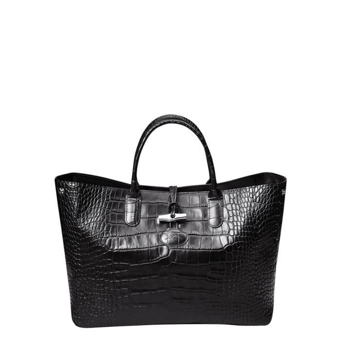 Sac longchamp cuir croco outlet
