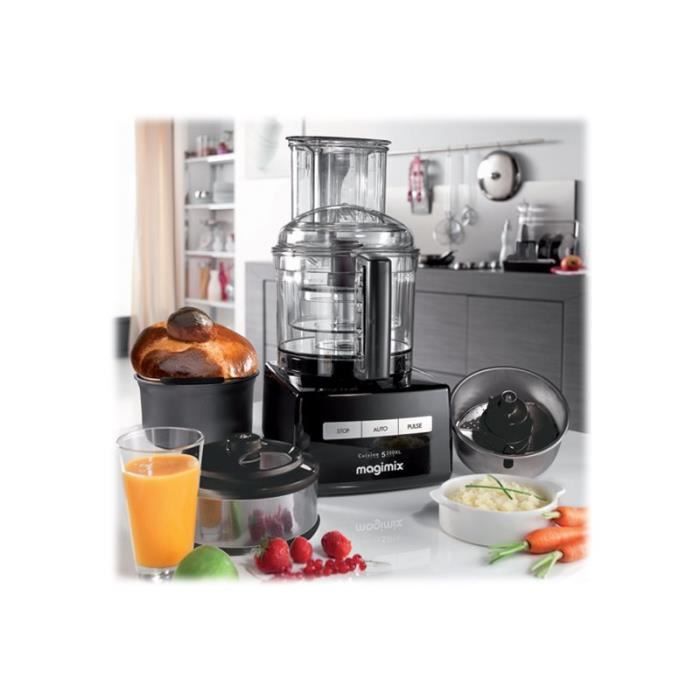 Magimix CS 5200 XL Premium Robot multifonctions 1100 Watt noir