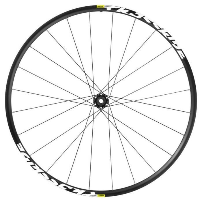 Roue avant VTT - MAVIC Crossride - 29' - Alu - Disc 6 trous - Jante 21c - Noir