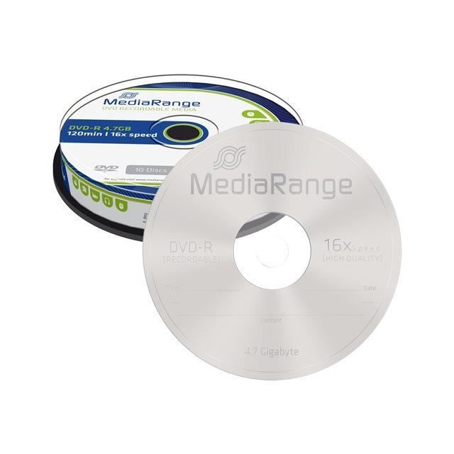 MediaRange 25 x DVD R 4.7 Go 120 minutes 16x spindle